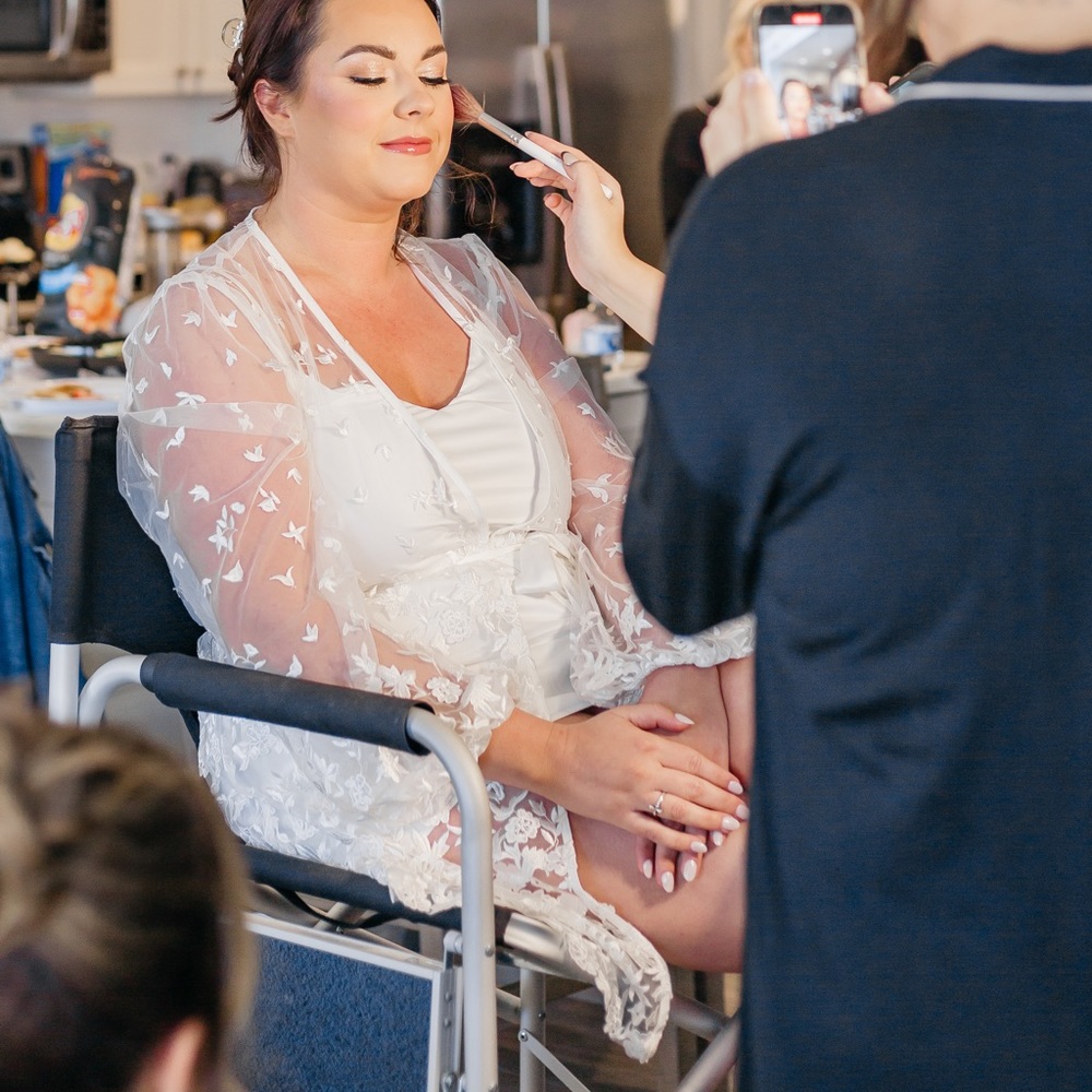 Le Rose Bridal Robe + Slip